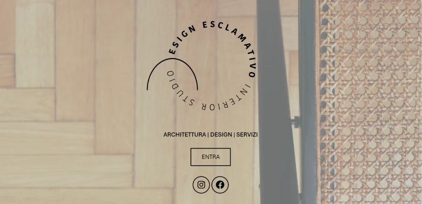 Sito vetrina per Design Esclamativo, realizzazione sito web per architettura e interior design.